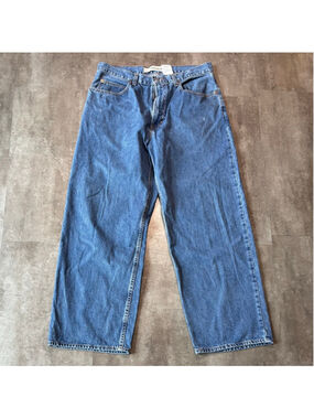 Vintage GAP Jeans Wide Leg Mens 34x30 Blue
